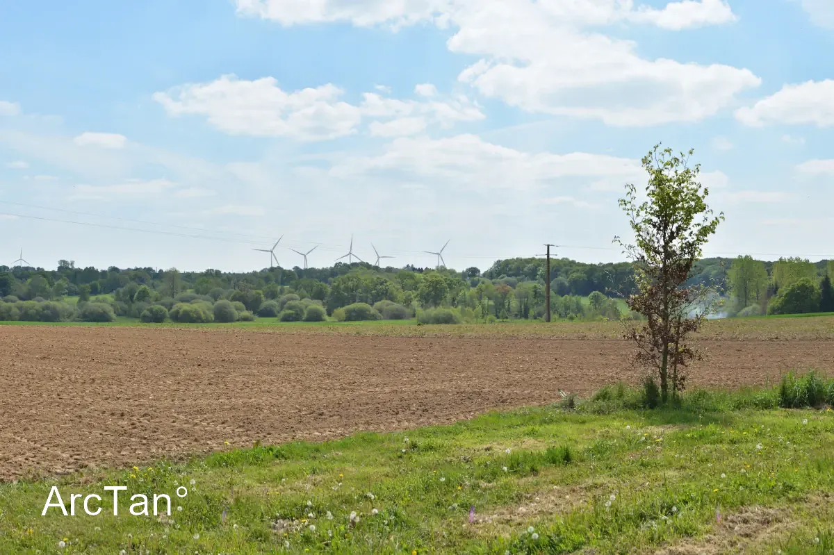 Photomontage éolien